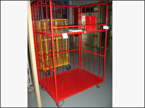 物流台车带层板